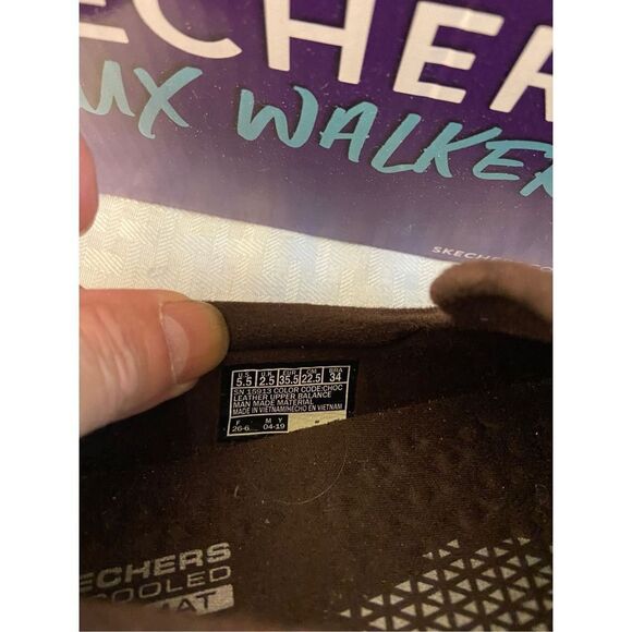 Skechers go walk luxe air cooled goga mat #15913 Brown color - Picture 5 of 5